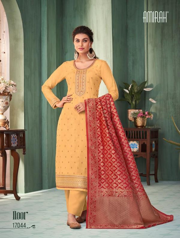 Amirah Noor Ocassional Chinon Designer Salwar Suit Collection